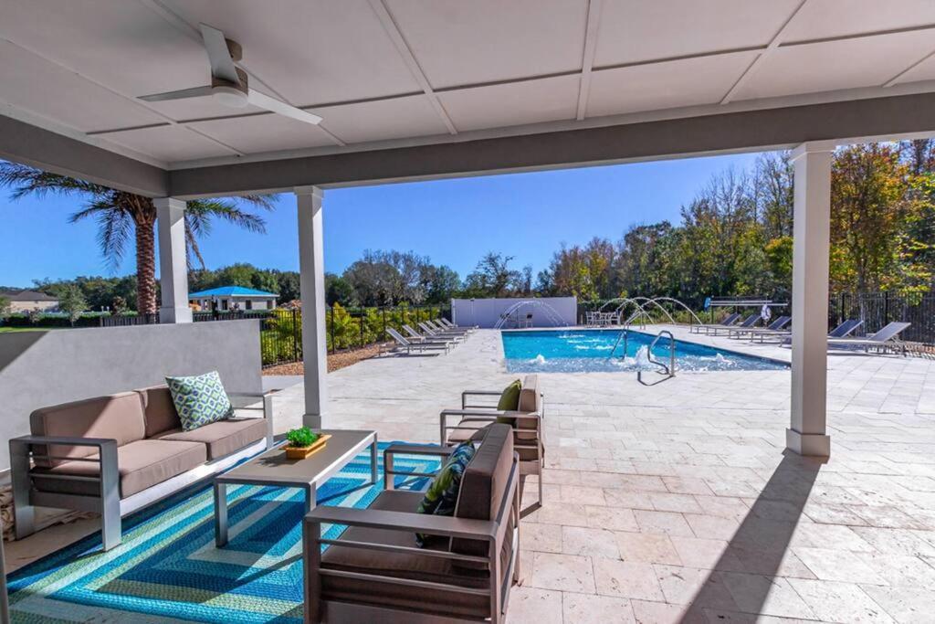 Beautiful Four Bedrooms Townhouse With Splash Pool At Le Reve Resort Kissimmee Exterior photo